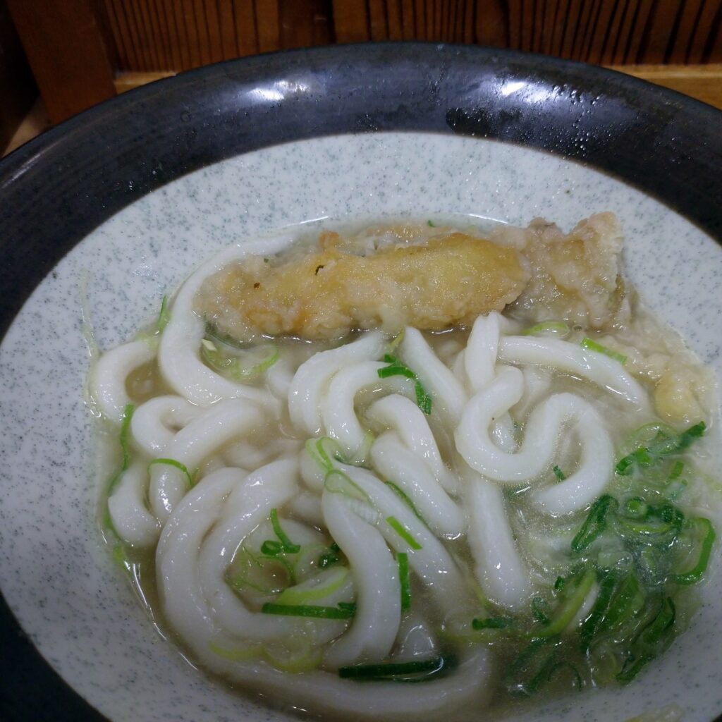 うどんの様子