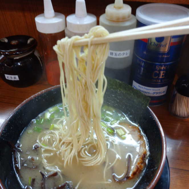 ストレート麺