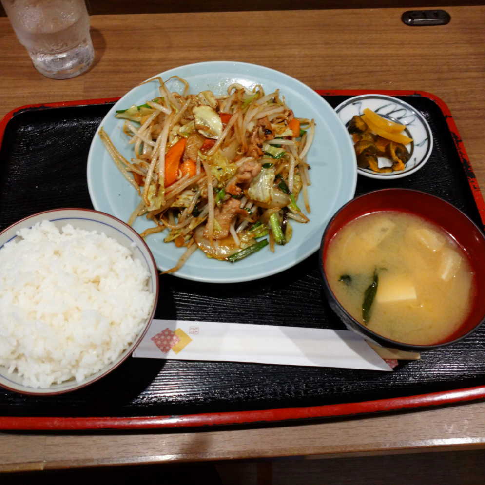 肉野菜炒め定食